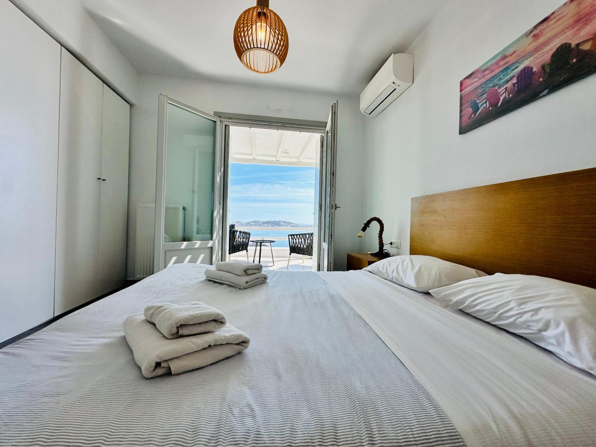 Seaview & Jacuzzi Summer Residence Mykonos Town Экстерьер фото